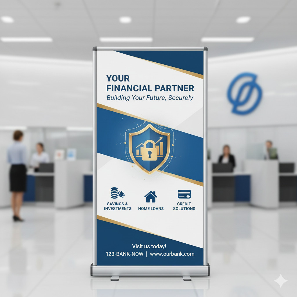 bank popup banner